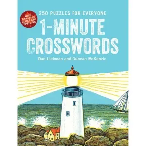 1-Minute Crosswords: 250 Puzzles for Everyone