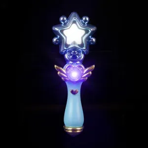 8" Light Up Magic Star Wand