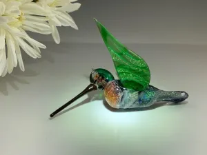 Anna's Dichroic Hummingbird with Infused Ash