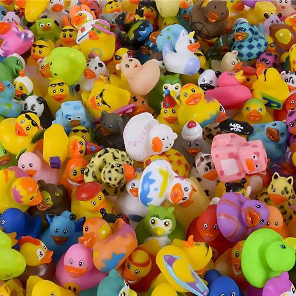 Assorted Rubber Ducks Toy Duckies for Kids and Toddlers