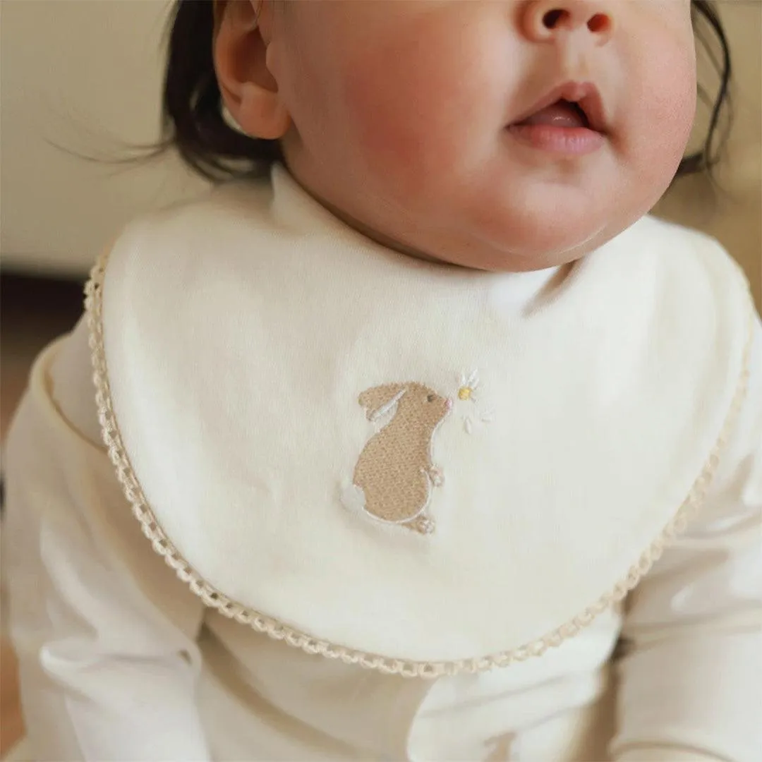 Avery Row Baby Bibs Gift Set - Wild Chamomile - Bunny