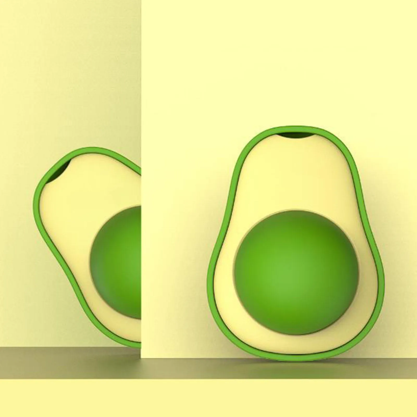 Avocado Catnip Wall Toy for Feline Fun