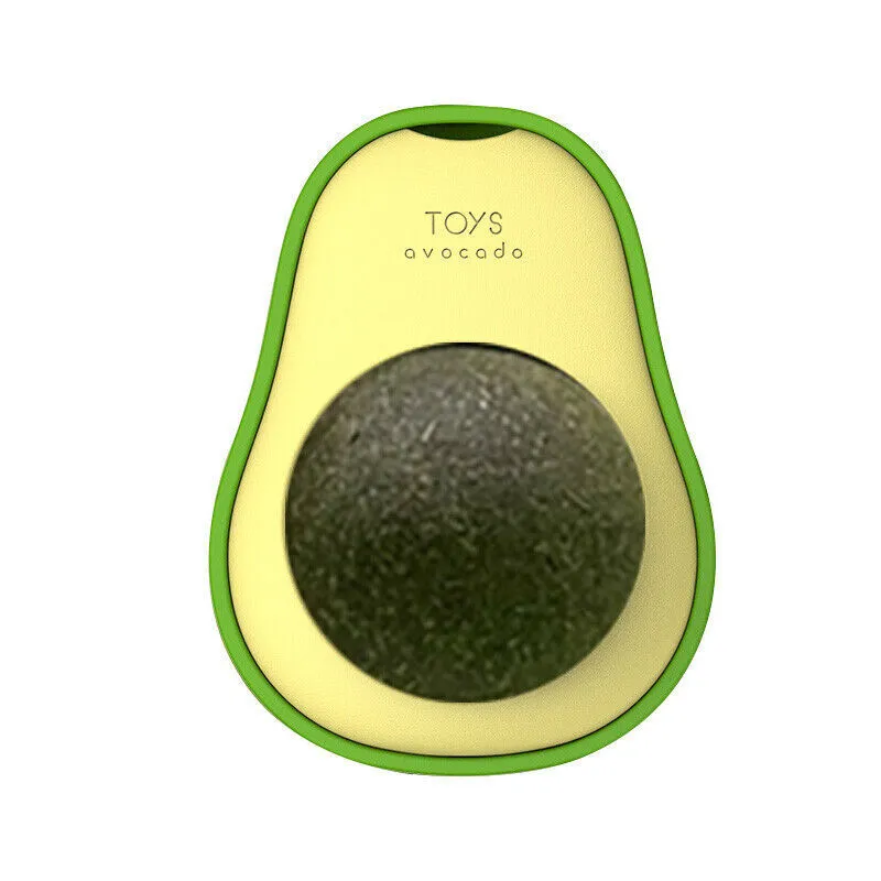 Avocado Catnip Wall Toy for Feline Fun