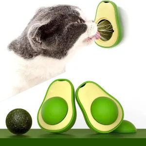 Avocado Catnip Wall Toy for Feline Fun