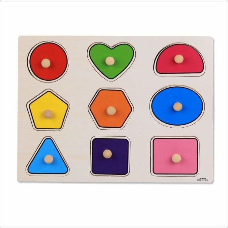 Baby Toys Montessori Wooden Toys Puzzle