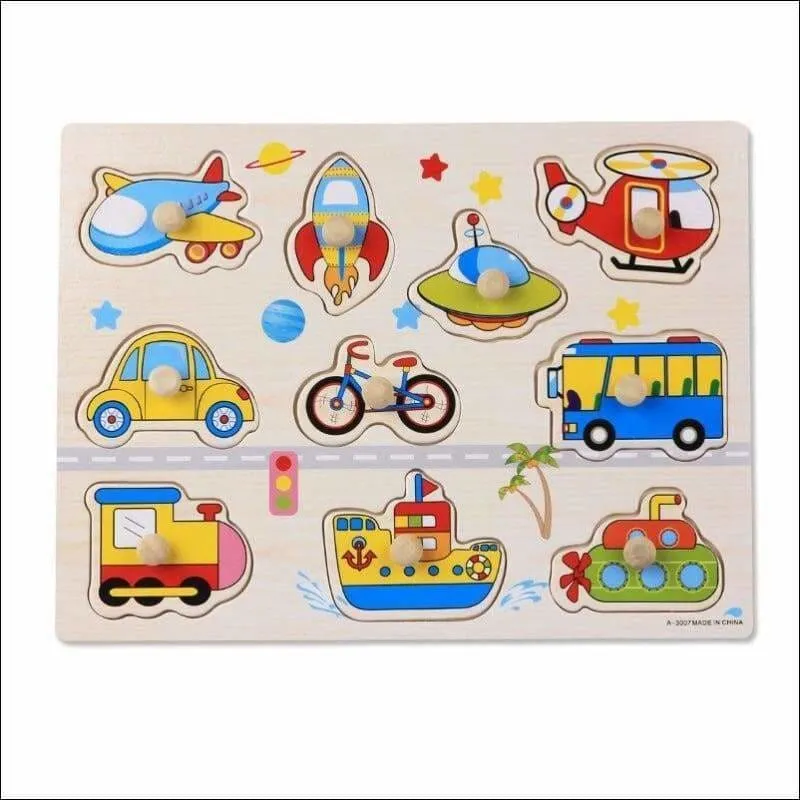 Baby Toys Montessori Wooden Toys Puzzle