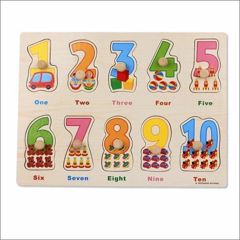 Baby Toys Montessori Wooden Toys Puzzle