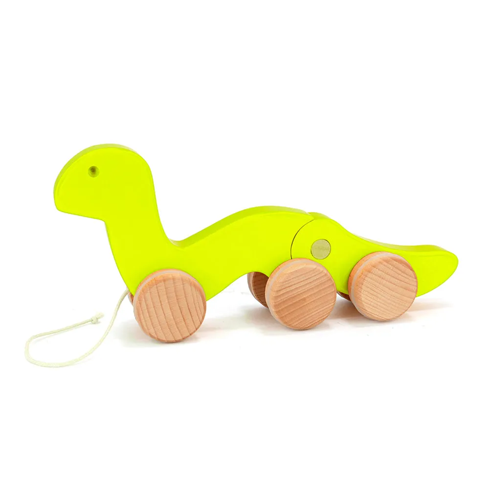 Bajo Wooden Wriggling Worm - Light Green