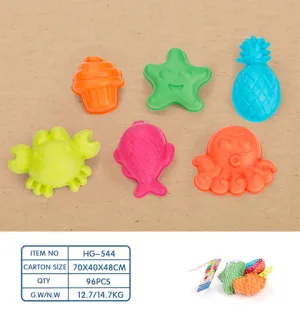 Beach toy 6pcs set  Roll Up