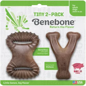 Benebone Tiny 2-Piece Dog Chew Toy