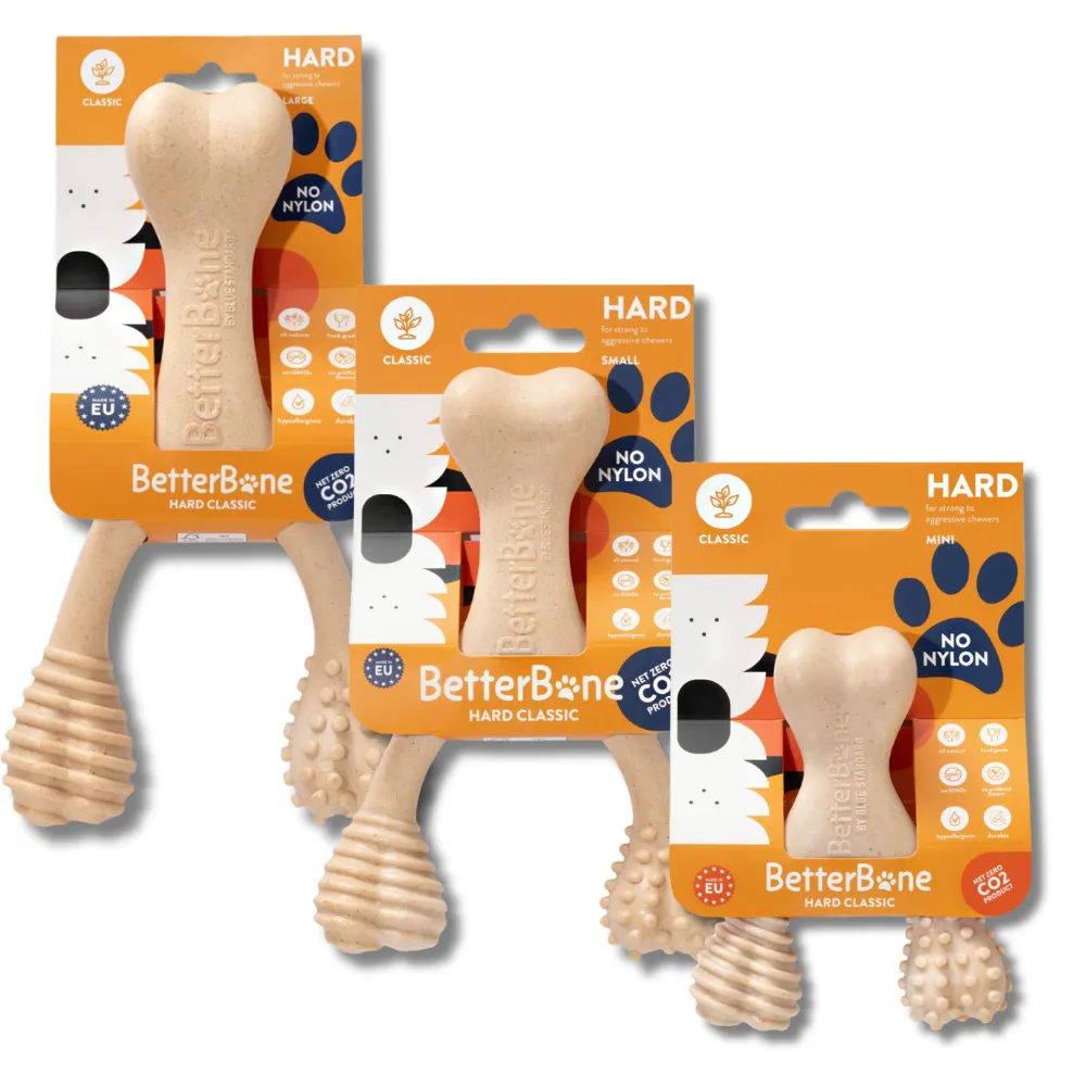 BetterBone Hard Density Classic Flavored Dental Chew Toy For Dogs