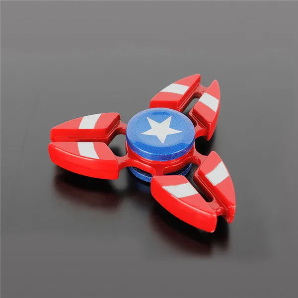 Captain America Ironman EDC Spinner Super Hero Iron Man