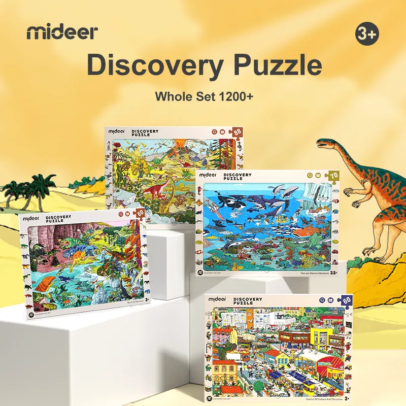 Discovery Puzzle Big Animal Small Animal (Birds 60p)