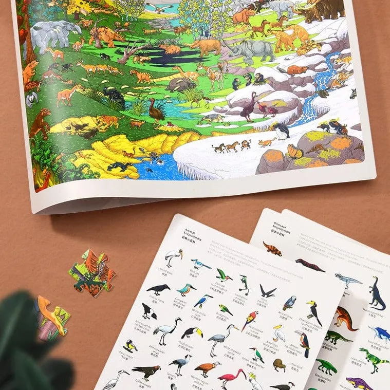 Discovery Puzzle Big Animal Small Animal (Birds 60p)