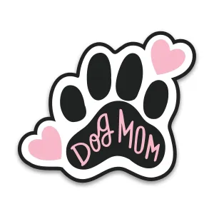 Dog Mom Car Magnet