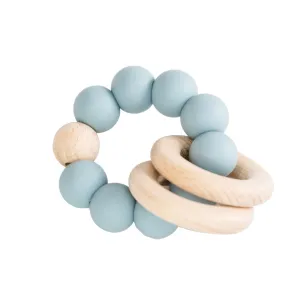 Duck Egg Blue Teething Ring