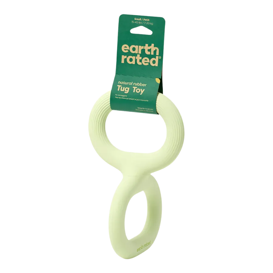 Earth Rated Green Tug Dog Toy - Small