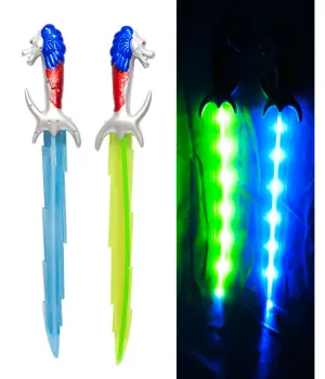 Flashing Light Up Toy Dragon Sword with Sounds