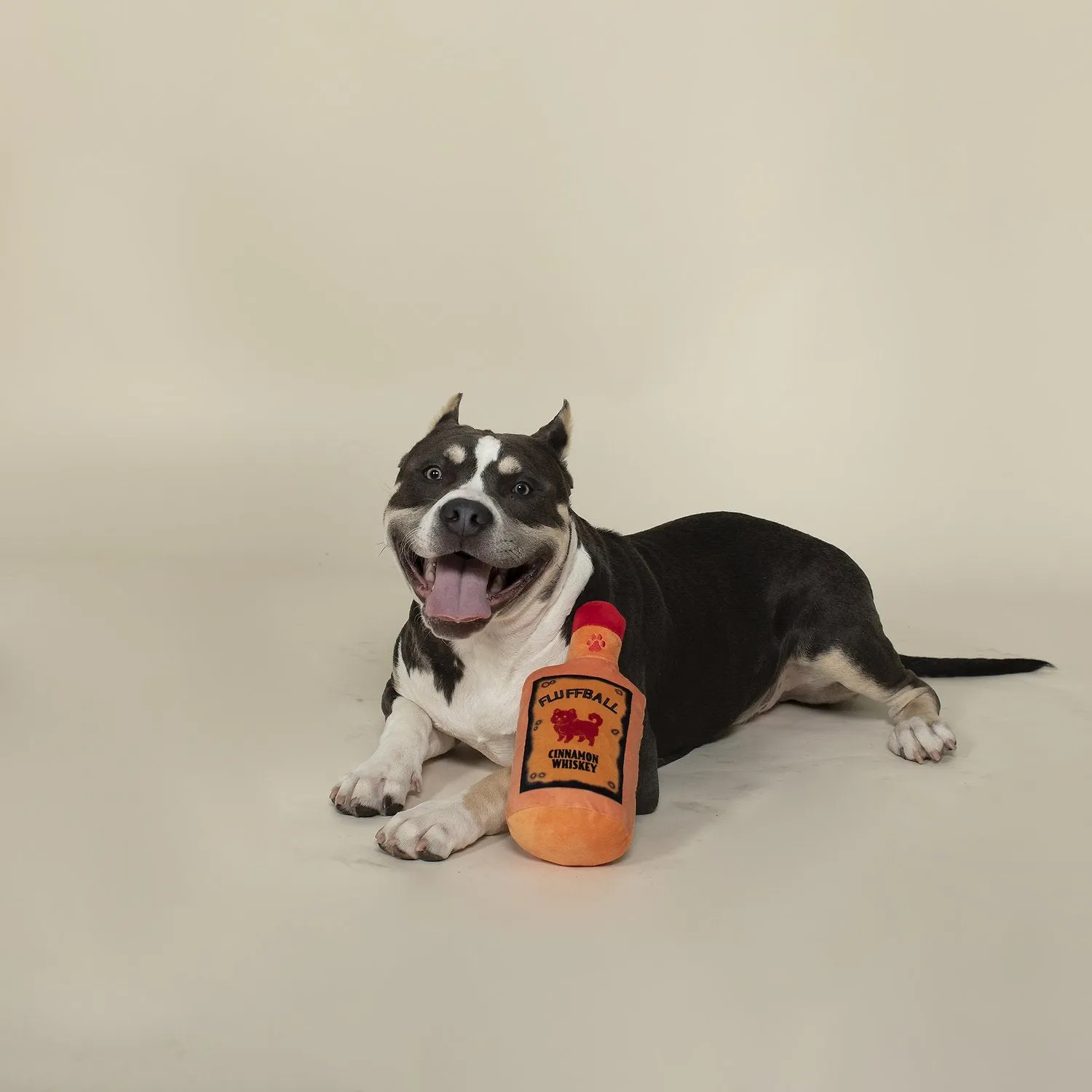 Fluffyball Cinnamon Whiskey Dog Toy