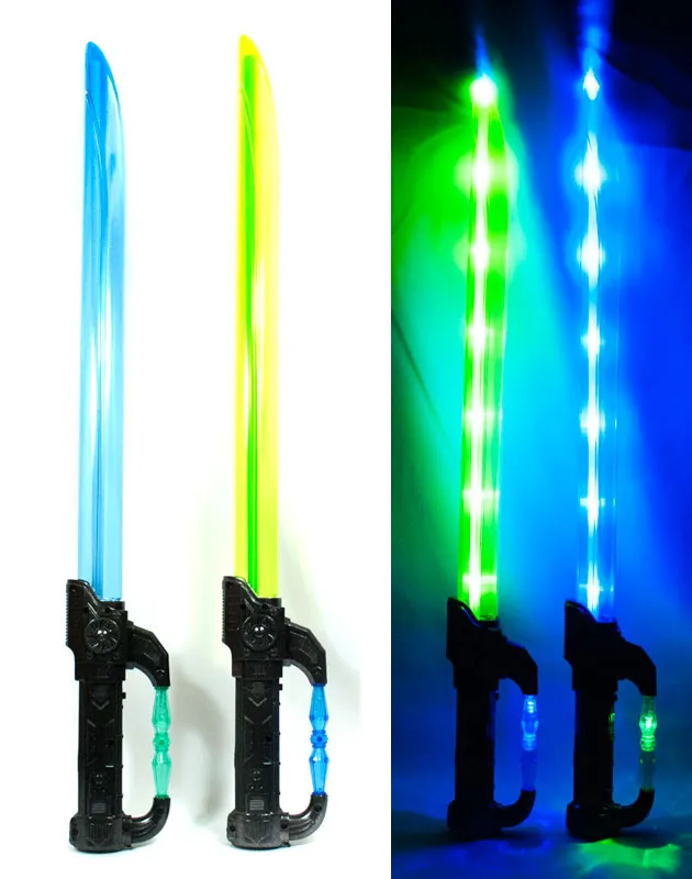 Glowing Light Up Toy Swords with Sounds Wholesale