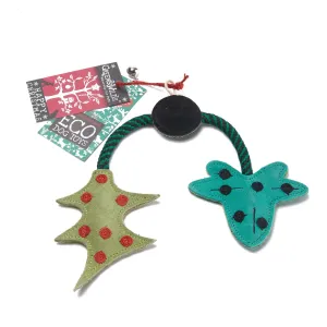 Green & Wilds The Holly & Ivy Dog Toy