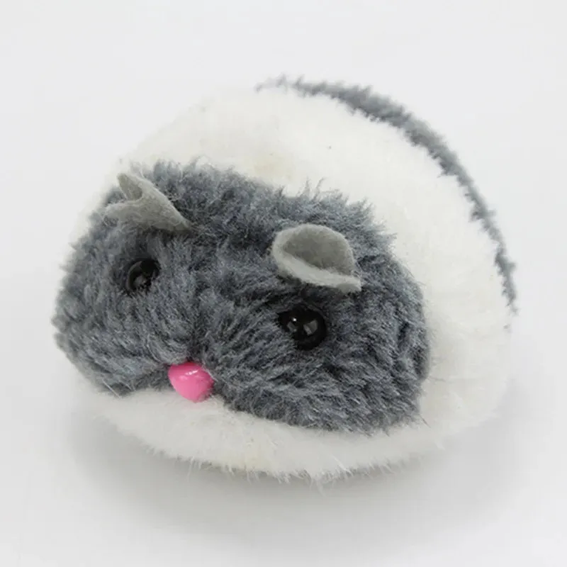 Interactive Plush Mouse Cat Toy