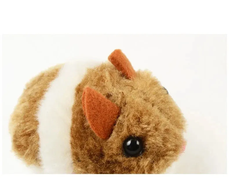 Interactive Plush Mouse Cat Toy