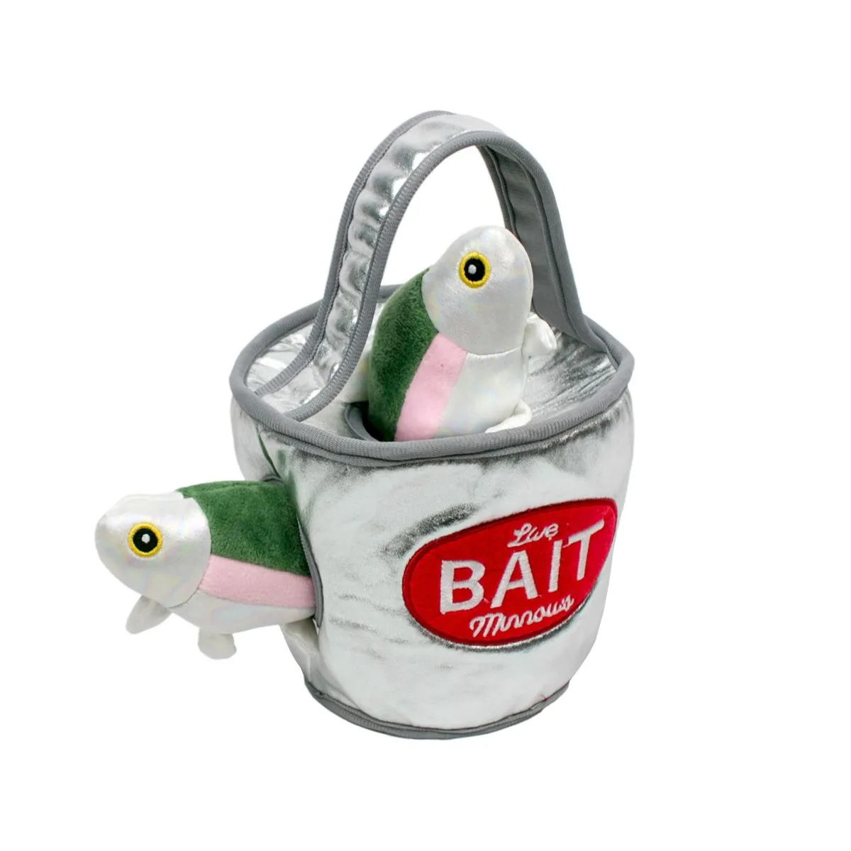 Interactive Squeaky Dog Toy: Bait Bucket Reward Puzzle