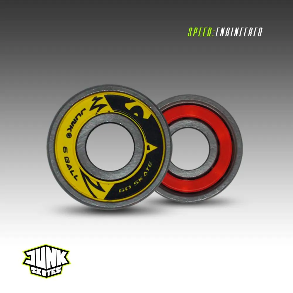 Junk - 6ix Ball Pro Skate Bearings - 16 pack