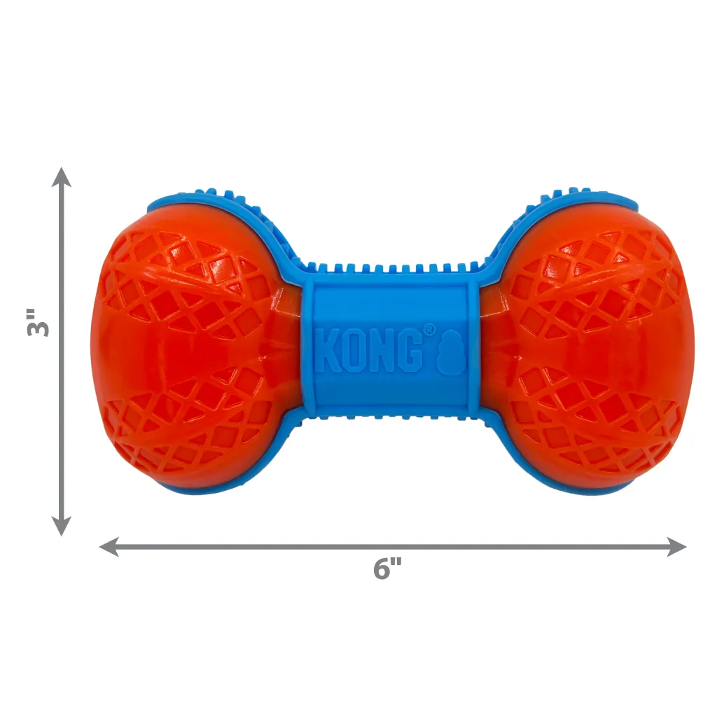 Kong ChiChewy Zippz Bone Toy For Dog (Medium)