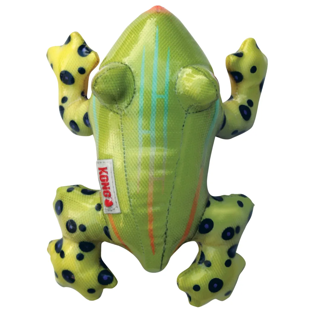 Kong Shieldz Tropics Frog Toy For Dogs