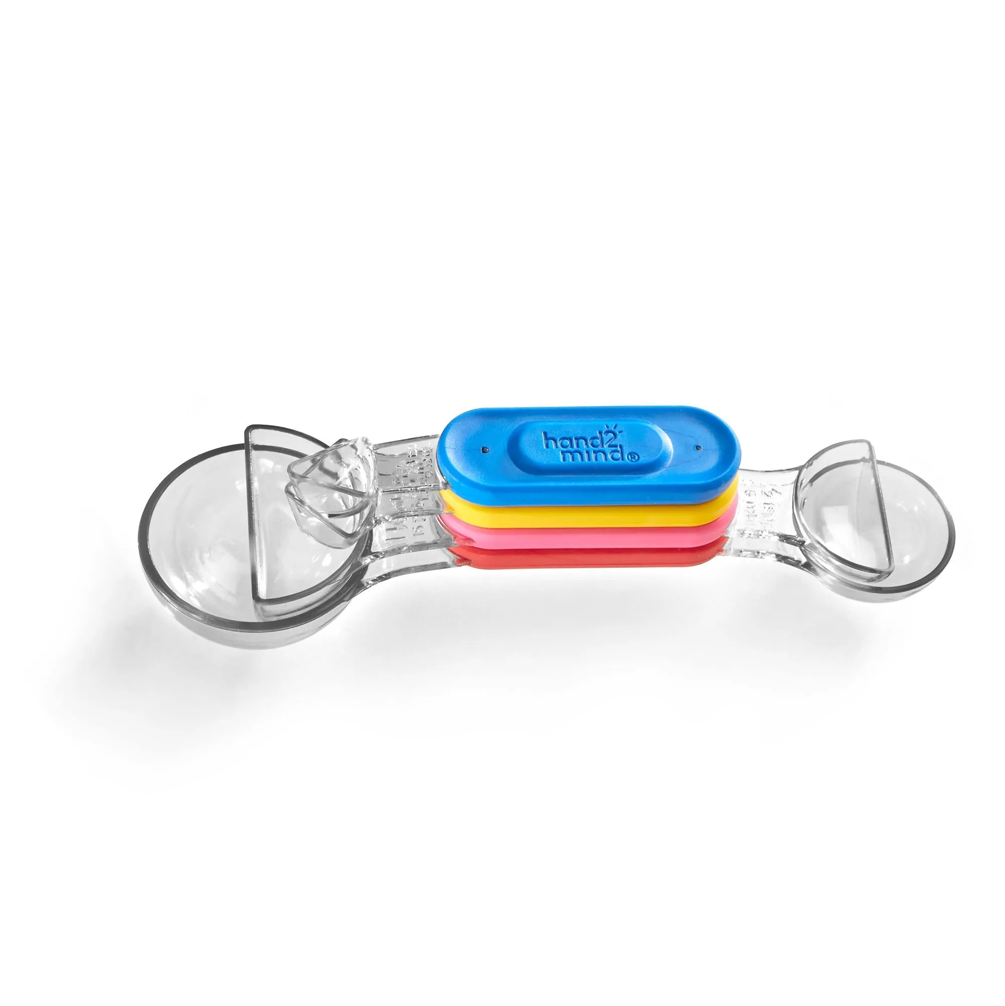 Learning Resources Rainbow Fraction Measuring Spoons