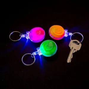 Light Up Lollipop Keychains