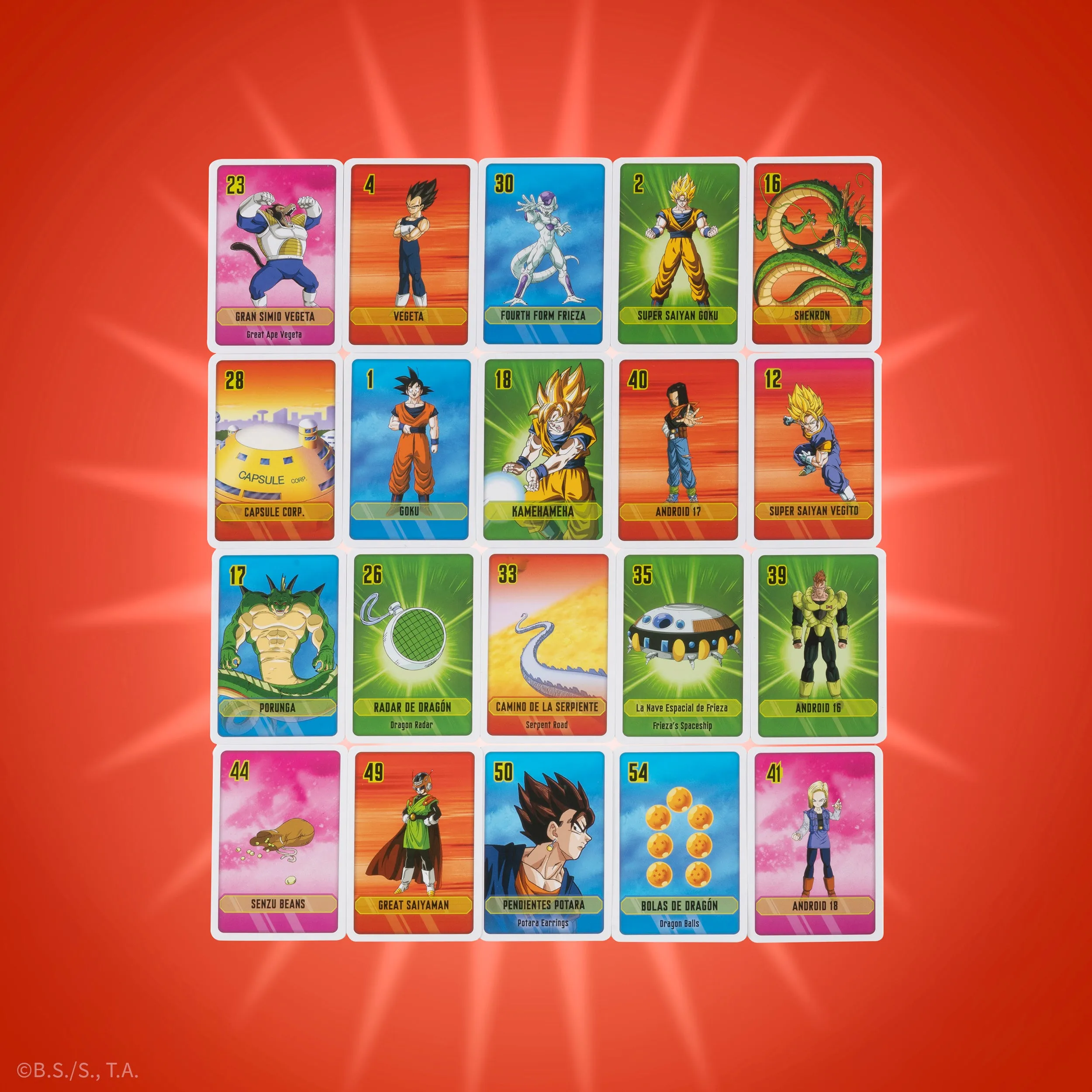 Lotería: Dragon Ball Z