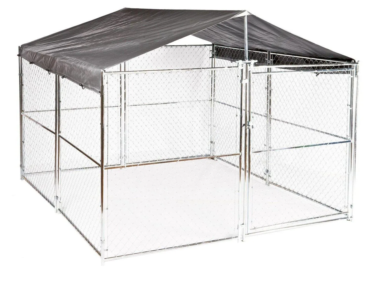 Lucky Dog® Weatherguard™ Universal 10'WX10'L Kennel Cover w/Frame