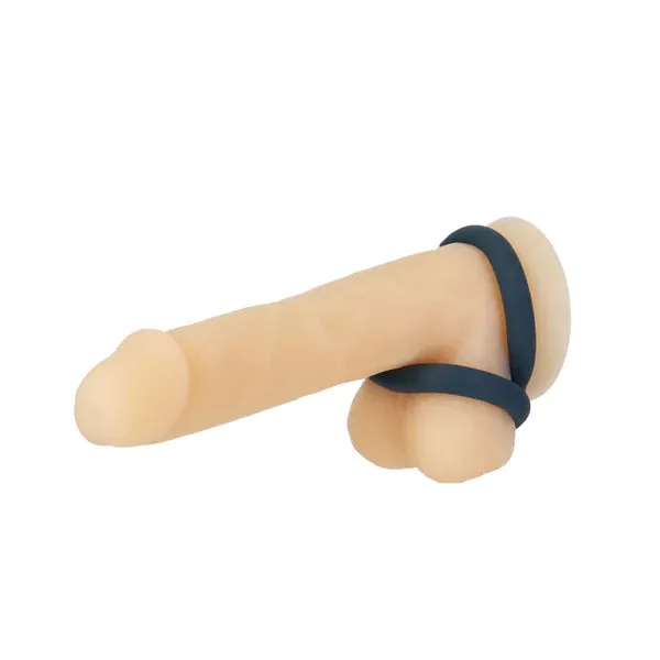 Lux Active Tug Stretchy Silicone Cock Rings