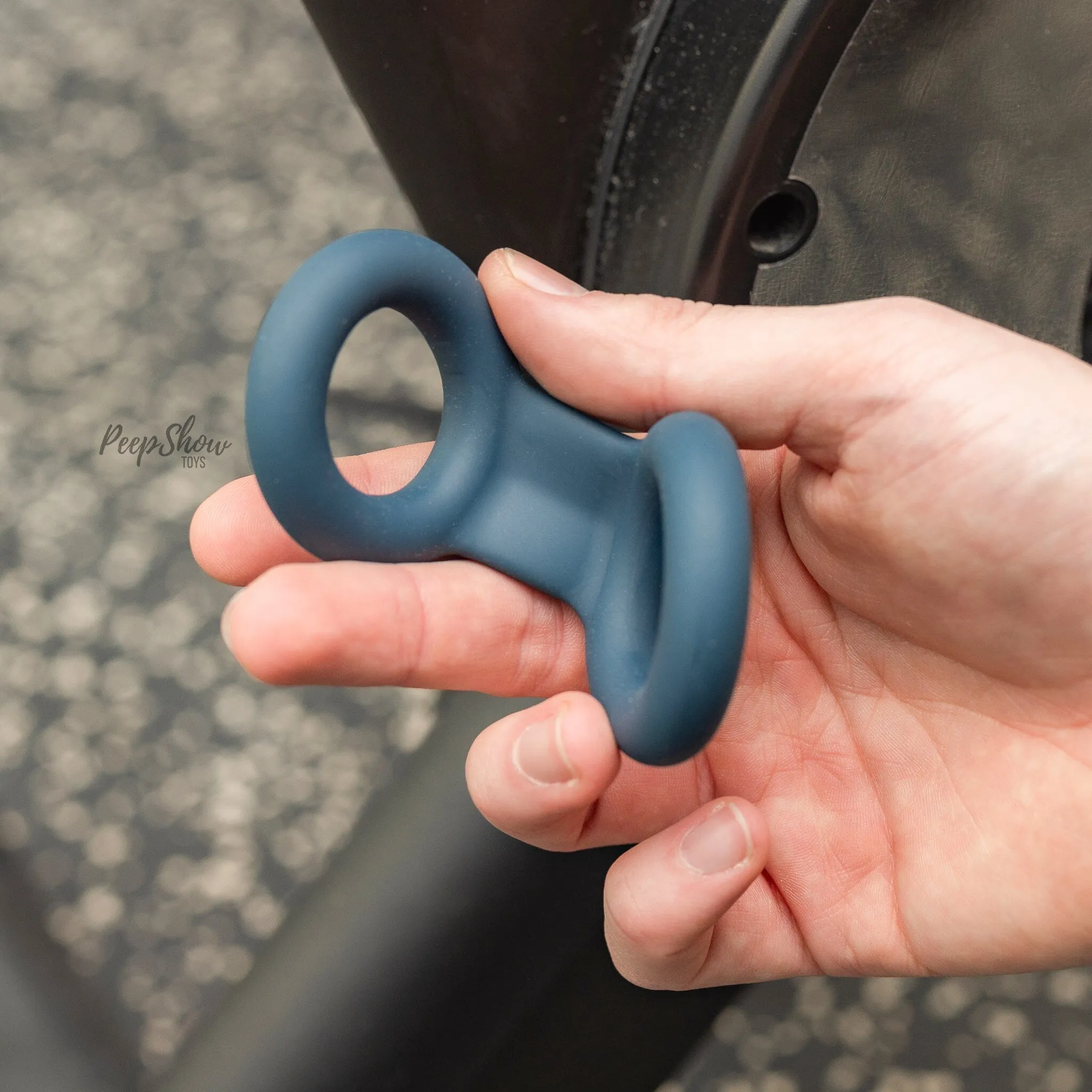 Lux Active Tug Stretchy Silicone Cock Rings