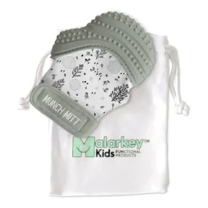 Malarkey Kids Munch Mitt Teething Mitt - Sage Woods