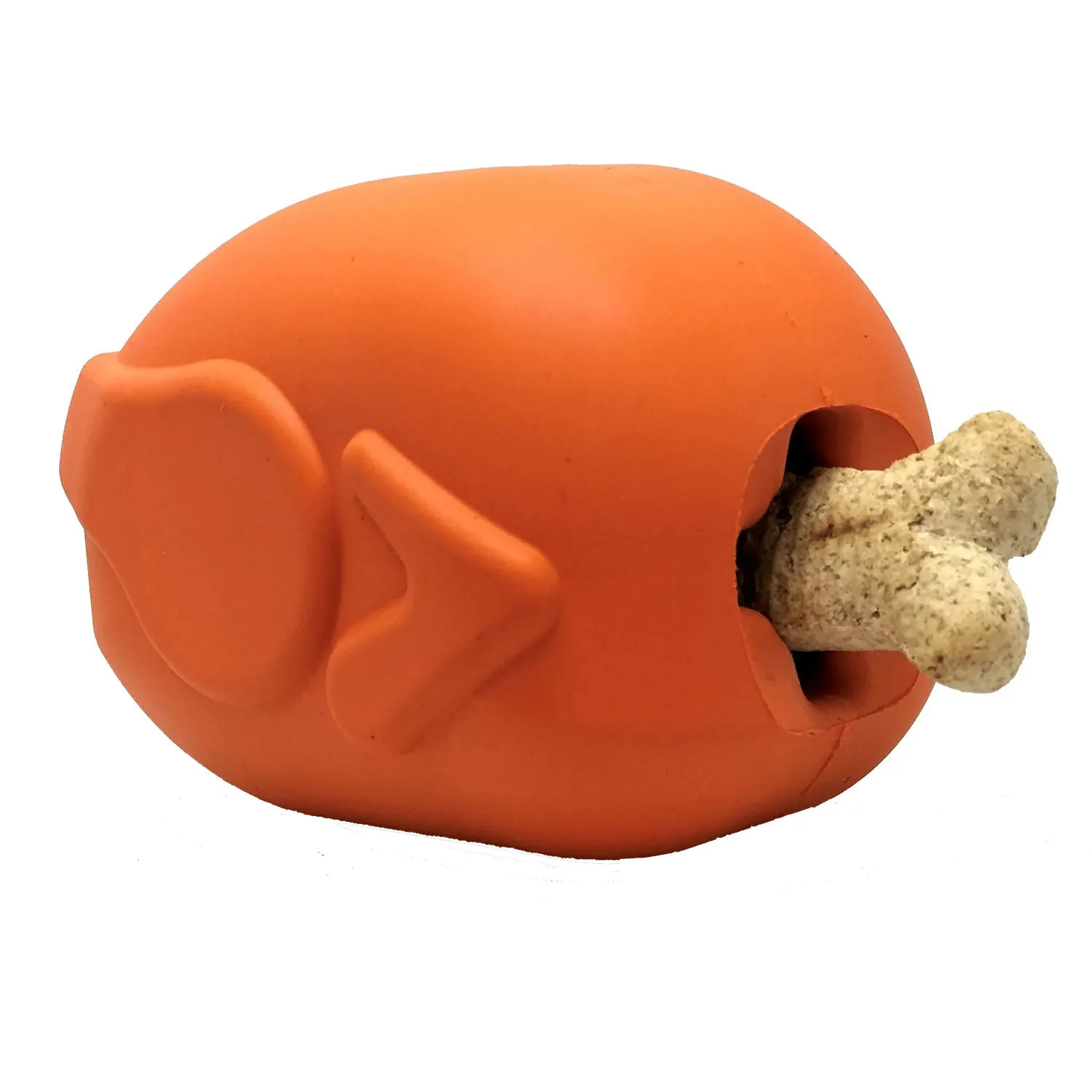 MKB Roasted Turkey Durable Rubber Chew Toy