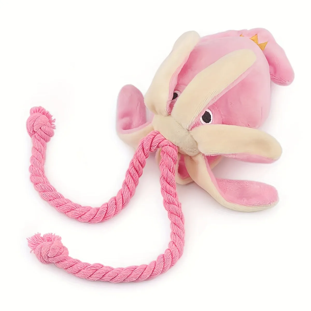 Octopus Dog Toy Durable Teeth Grinding  Interactive Chew