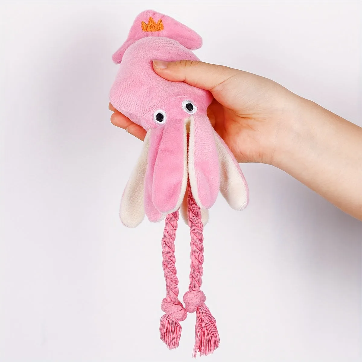 Octopus Dog Toy Durable Teeth Grinding  Interactive Chew