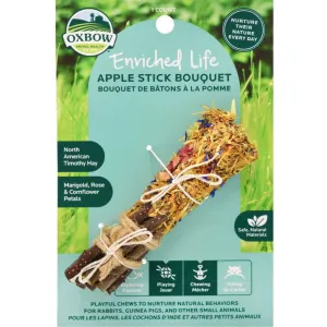 Oxbow Animal Health Enriched Life Apple Stick Bouquet Small Animal Chew Toy