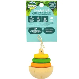 Oxbow Enriched Life Wobbly Ring Stack Toy For Small Animal