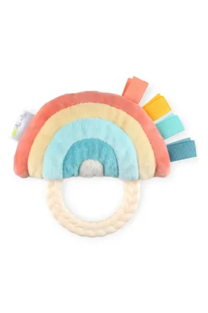 Pal Rattle Teether Ring - Rainbow