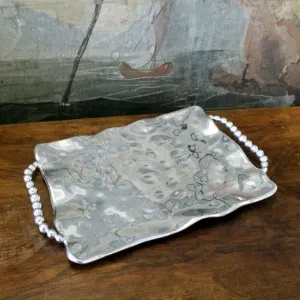 Pearl Perla Rectangular Tray with Handles