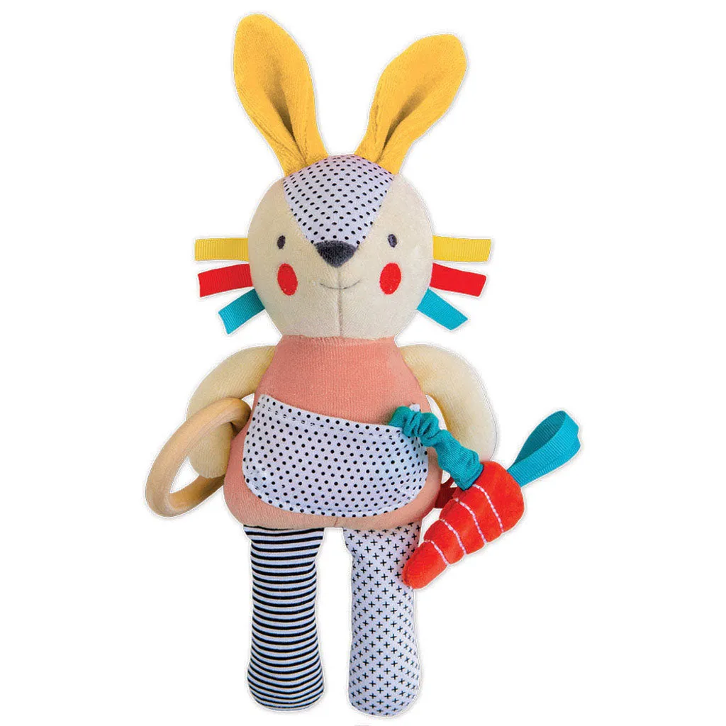 Petit Collage Organic Activity Toy Bunny