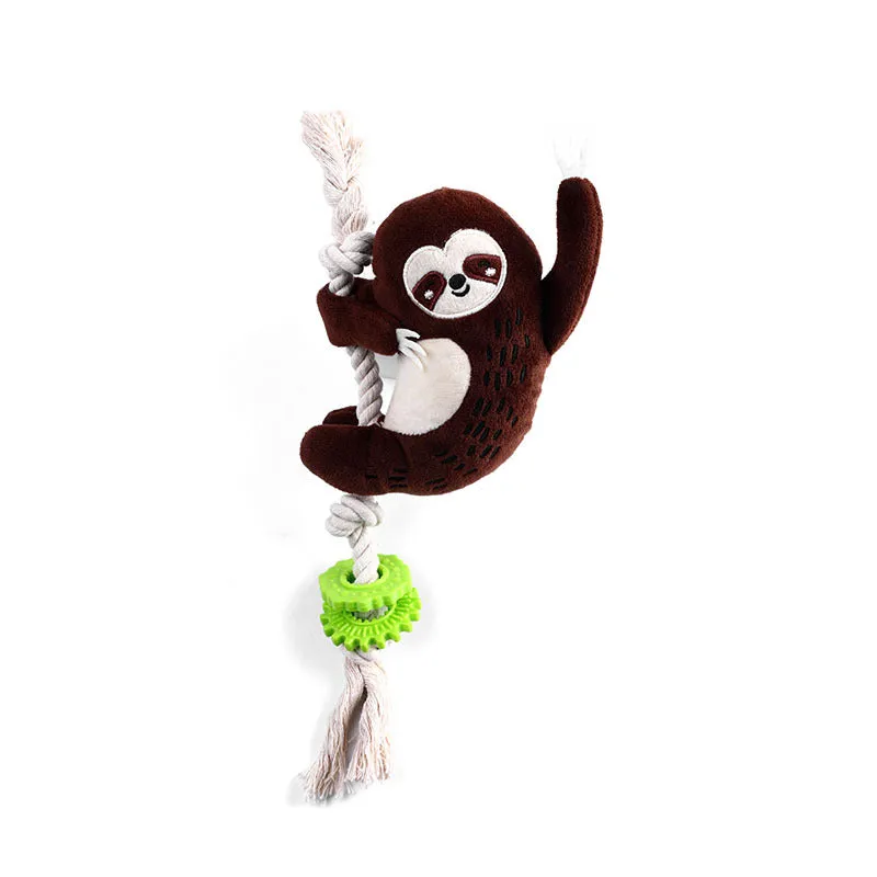 Petkin - Sloth Dog Chew Toy