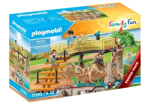 Playmobil Family Fun Lion Enclosure