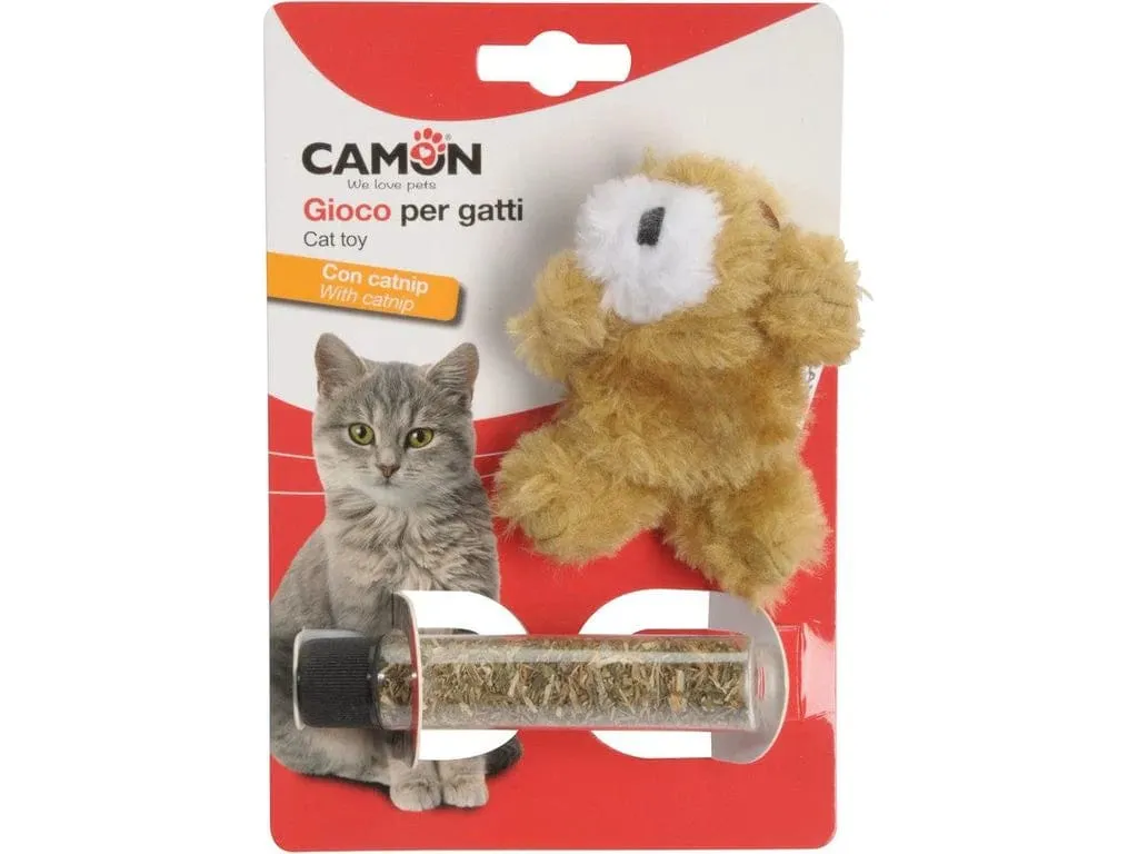 Polyester Cat Toy with Catnip (in tube)