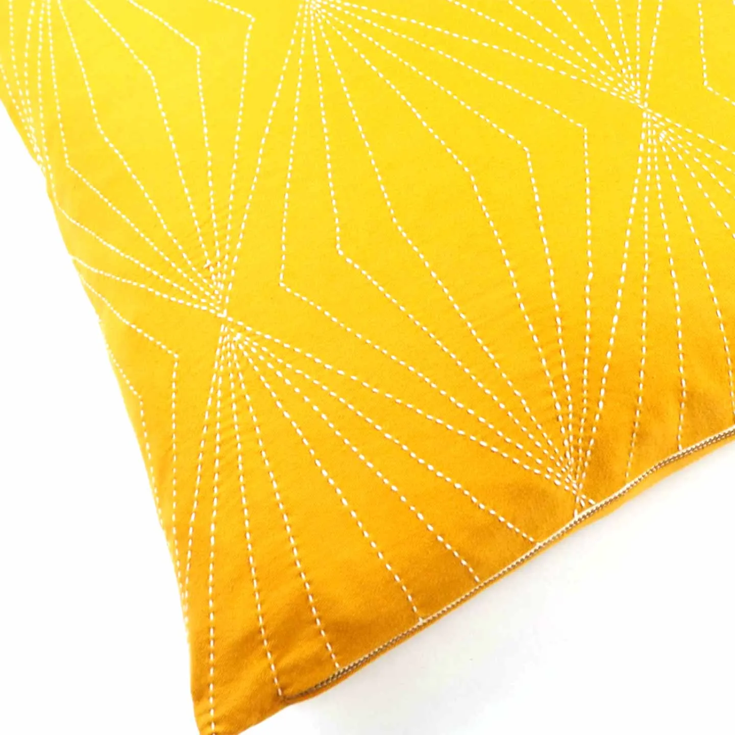 Prism Lumbar Pillow / Mustard